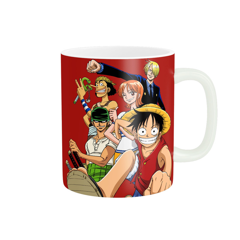 ماگ ( جعبه کادویی رایگان)  طرح انیمه مدل One Piece کد 4