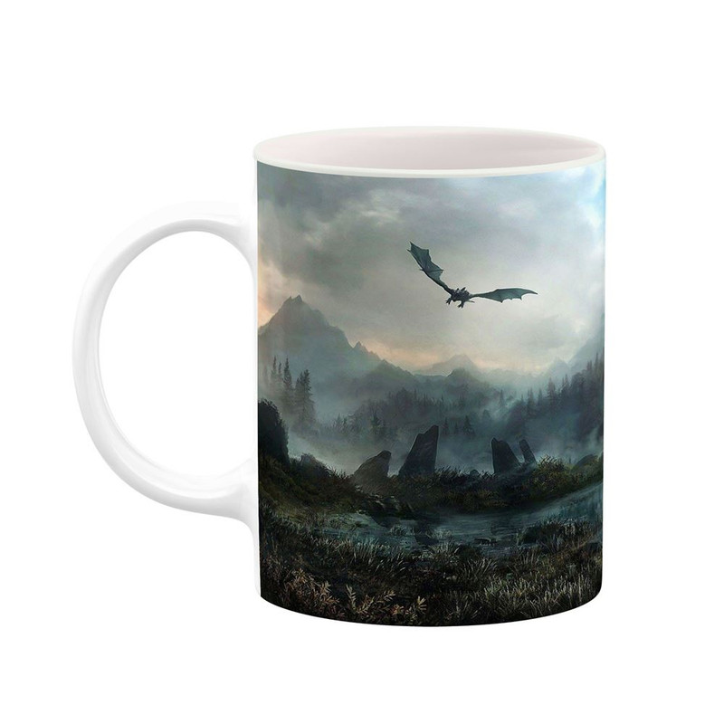 ماگ ( جعبه کادویی رایگان)  چیتوکالا مدل بازی The Elder Scrolls Vː Skyrim کد mgh30783