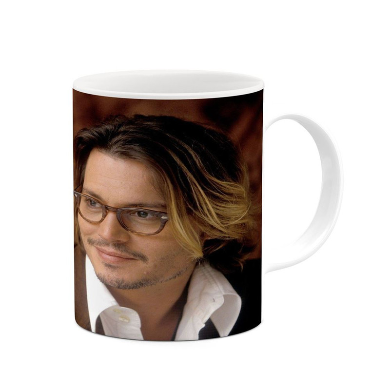 ماگ ( جعبه کادویی رایگان)  چیتوکالا طرح جانی دپ Johnny Depp مدل mgh26500