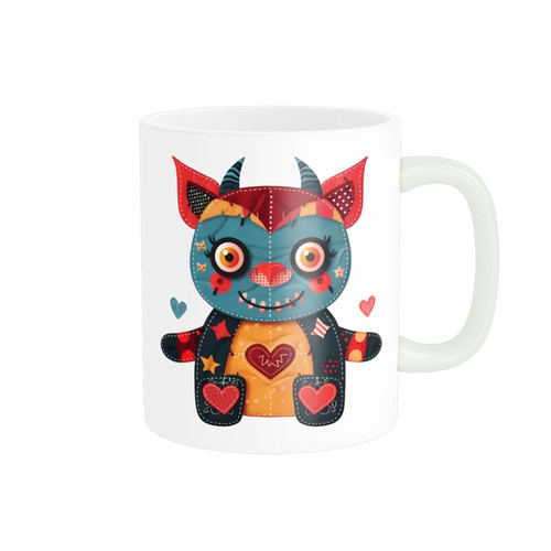 ماگ ( جعبه کادویی رایگان) پادآفرین طرح هیولا Monsters کد 1507