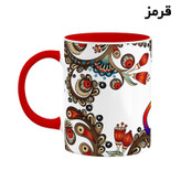 ماگ ( جعبه کادویی رایگان) چیتوکالا مدل اسم لیام طرح سنتی گل و بته کد mgh46919