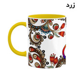 ماگ ( جعبه کادویی رایگان) چیتوکالا مدل اسم لیام طرح سنتی گل و بته کد mgh46919