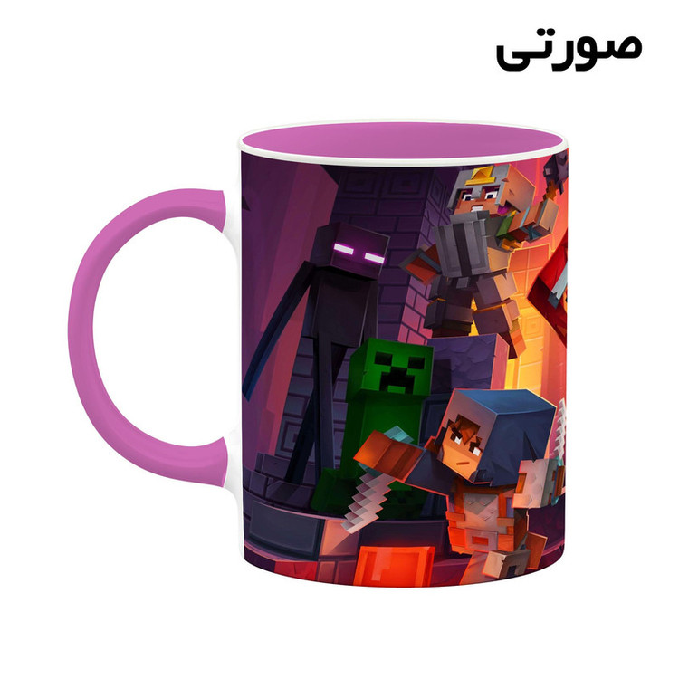 ماگ ( جعبه کادویی رایگان) چیتوکالا طرح ماینکرافت minecraft مدل mgh41533