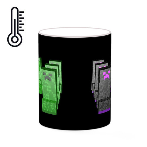 ماگ ( جعبه کادویی رایگان) حرارتی چیتوکالا طرح ماینکرافت minecraft مدل mgh41312
