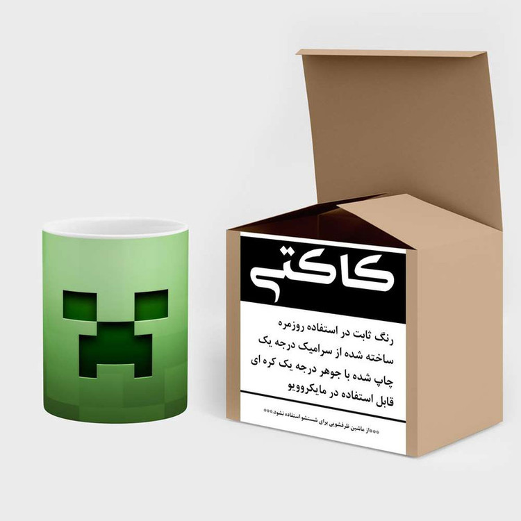 ماگ ( جعبه کادویی رایگان) چیتوکالا مدل ماینکرافت کد mgh13056