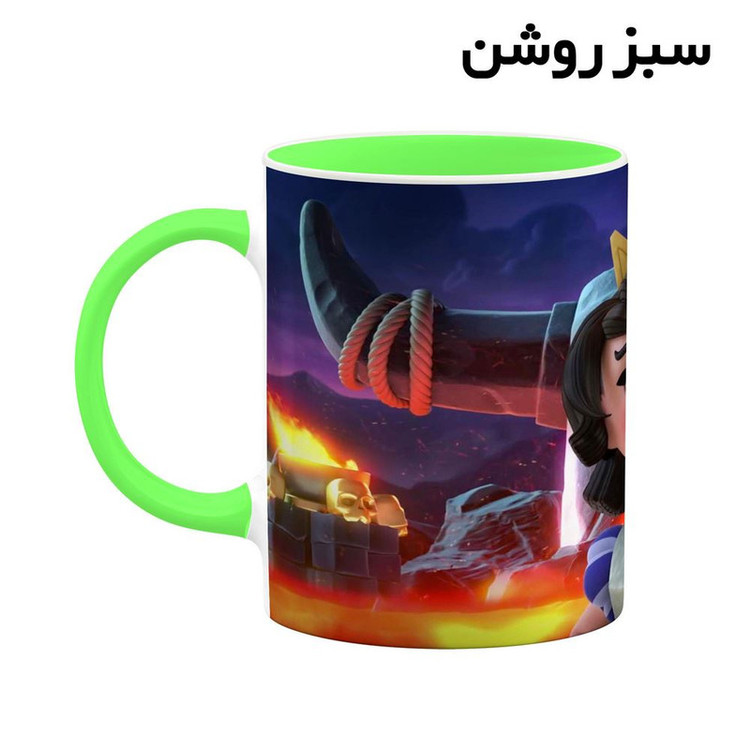 ماگ ( جعبه کادویی رایگان) چیتوکالا مدل بازی کلش رویال Clash Royale کد mgh28027