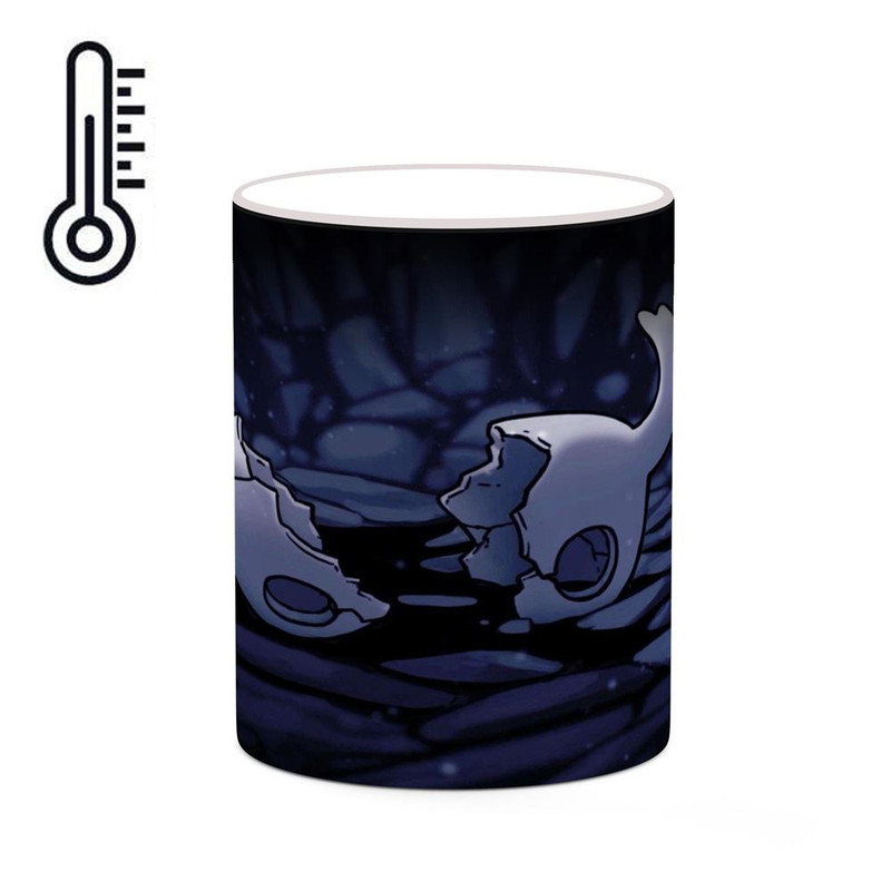 ماگ ( جعبه کادویی رایگان)  حرارتی چیتوکالا مدل بازی Hollow Knight کد mgh29120