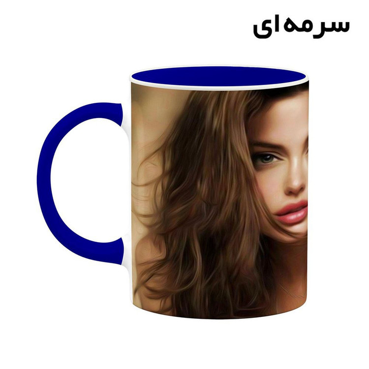 ماگ ( جعبه کادویی رایگان) چیتوکالا طرح آنجلینا جولی Angelina Jolie مدل mgh25065