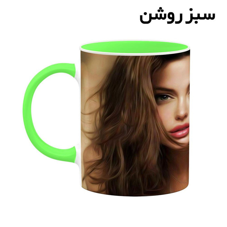 ماگ ( جعبه کادویی رایگان) چیتوکالا طرح آنجلینا جولی Angelina Jolie مدل mgh25065