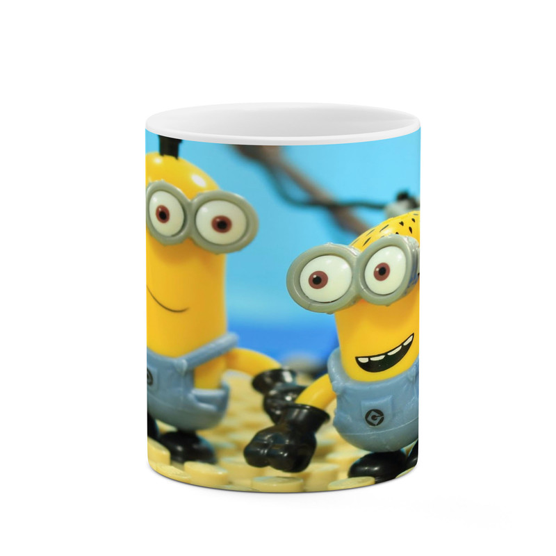 ماگ ( جعبه کادویی رایگان)  چیتوکالا طرح minion مینیون مدل mgh42915