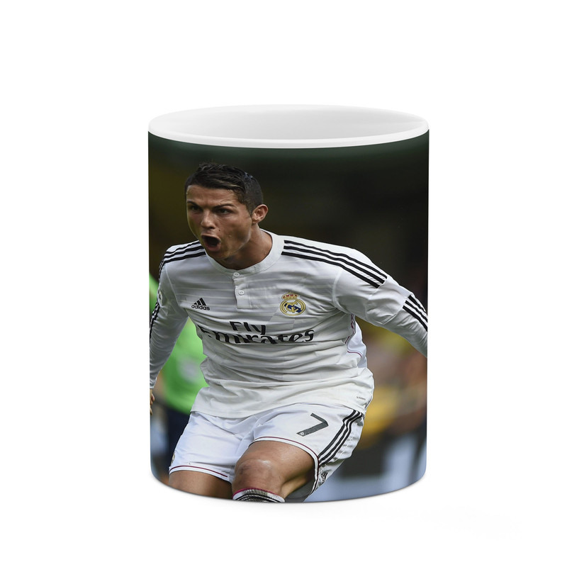 ماگ ( جعبه کادویی رایگان)  چیتوکالا طرح Ronaldo رونالدو مدل mgh42947