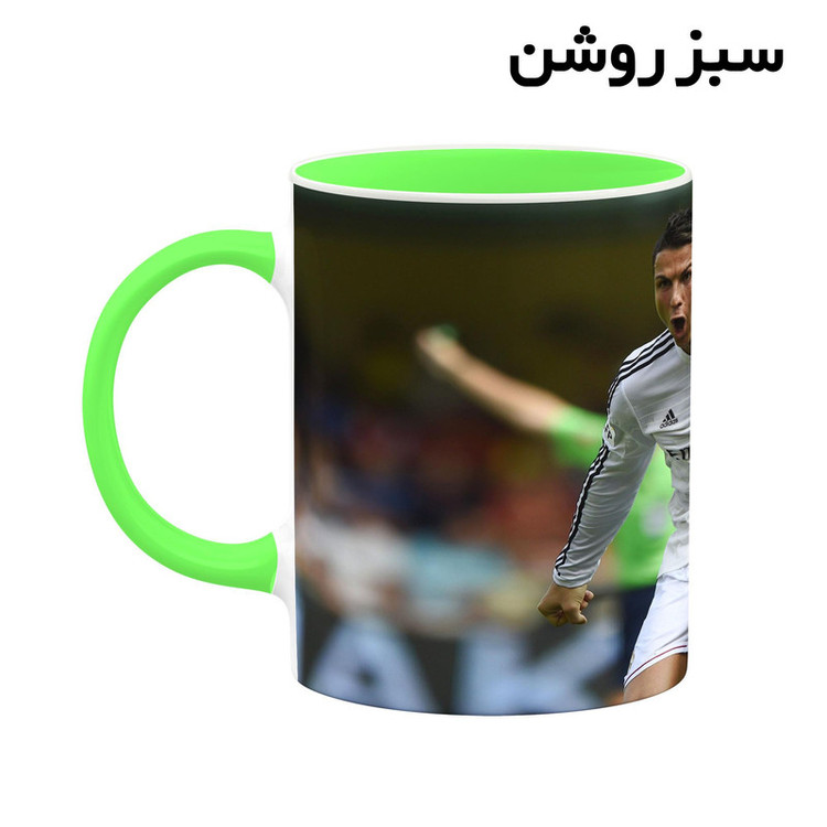 ماگ ( جعبه کادویی رایگان) چیتوکالا طرح Ronaldo رونالدو مدل mgh42947