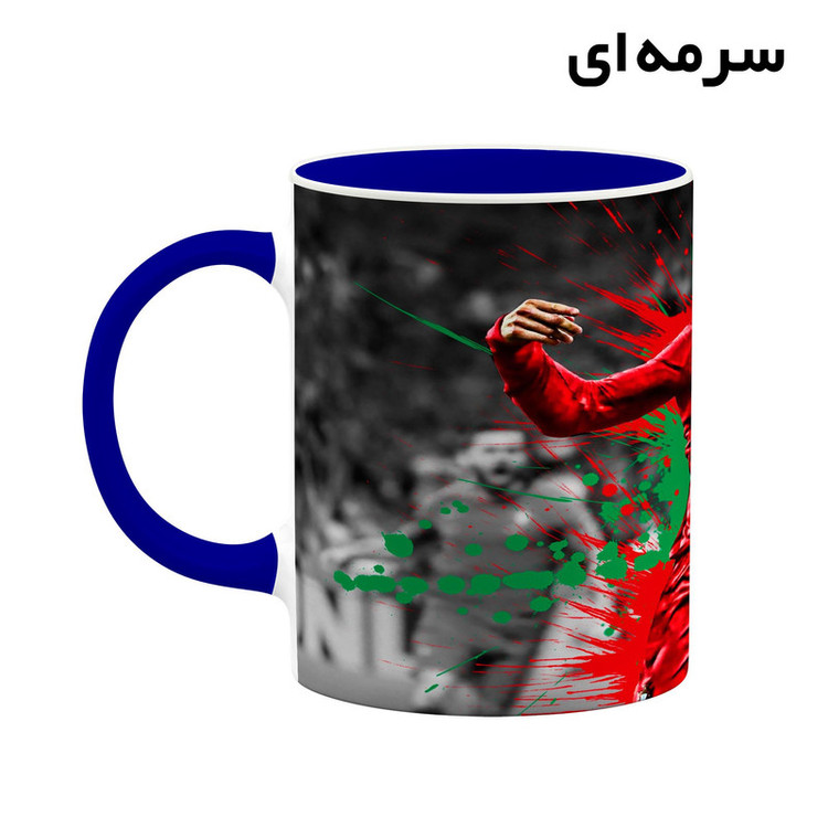 ماگ ( جعبه کادویی رایگان) چیتوکالا طرح Ronaldo رونالدو مدل mgh42968