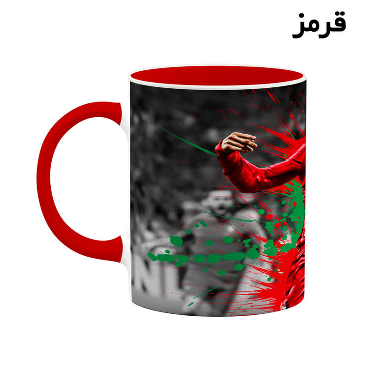 ماگ ( جعبه کادویی رایگان) چیتوکالا طرح Ronaldo رونالدو مدل mgh42968