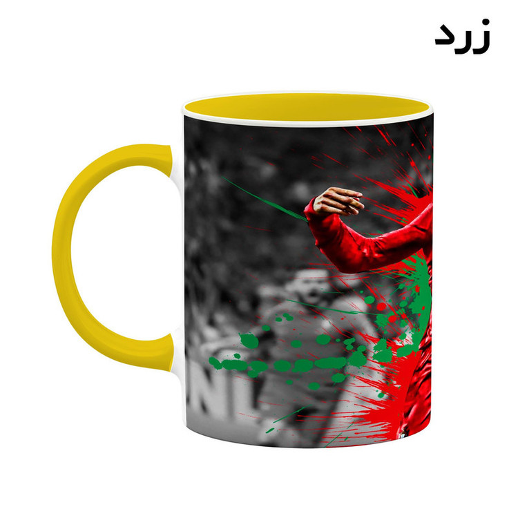 ماگ ( جعبه کادویی رایگان) چیتوکالا طرح Ronaldo رونالدو مدل mgh42968