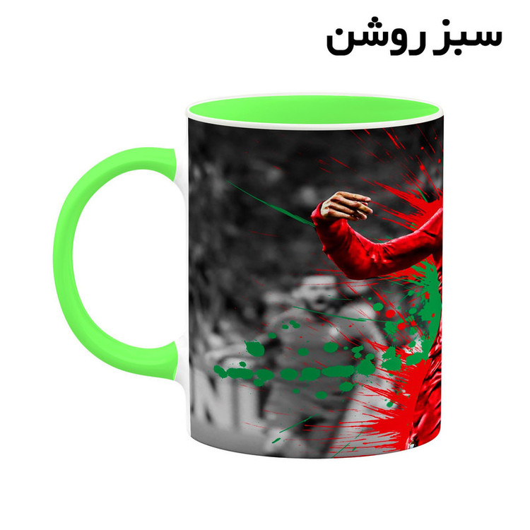 ماگ ( جعبه کادویی رایگان) چیتوکالا طرح Ronaldo رونالدو مدل mgh42968