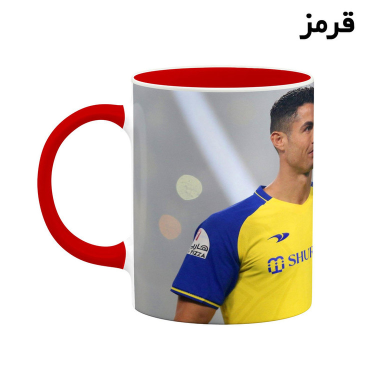 ماگ ( جعبه کادویی رایگان) چیتوکالا طرح Ronaldo رونالدو مدل mgh42997