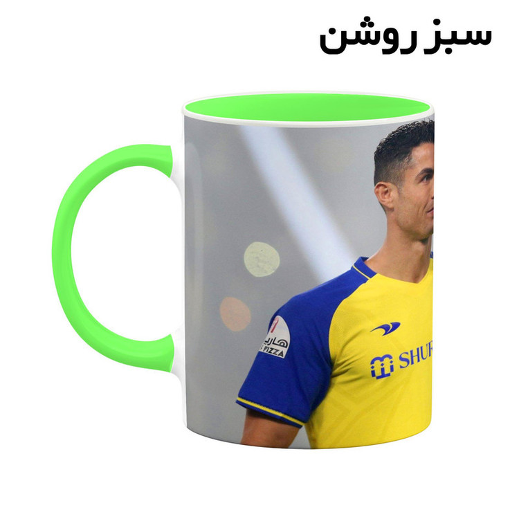 ماگ ( جعبه کادویی رایگان) چیتوکالا طرح Ronaldo رونالدو مدل mgh42997