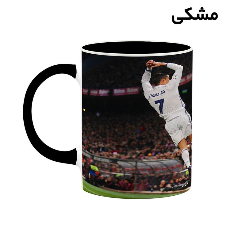 ماگ ( جعبه کادویی رایگان) چیتوکالا طرح Ronaldo رونالدو مدل mgh43196