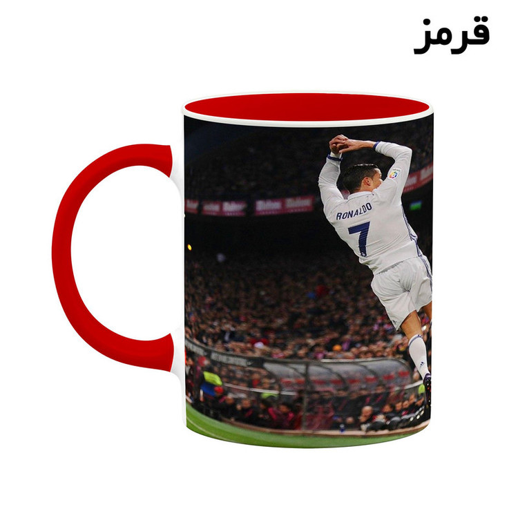 ماگ ( جعبه کادویی رایگان) چیتوکالا طرح Ronaldo رونالدو مدل mgh43196