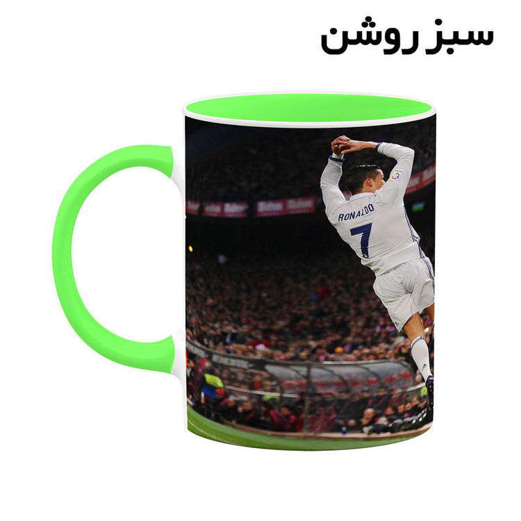 ماگ ( جعبه کادویی رایگان) چیتوکالا طرح Ronaldo رونالدو مدل mgh43196
