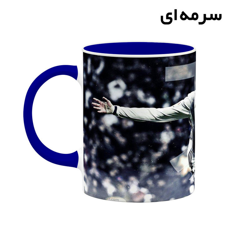 ماگ ( جعبه کادویی رایگان) چیتوکالا طرح Ronaldo رونالدو مدل mgh43210