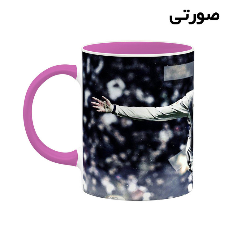 ماگ ( جعبه کادویی رایگان) چیتوکالا طرح Ronaldo رونالدو مدل mgh43210