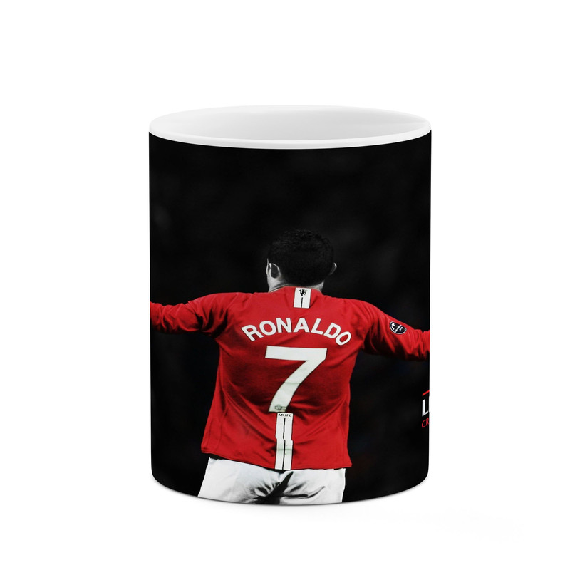 ماگ ( جعبه کادویی رایگان)  چیتوکالا طرح Ronaldo رونالدو مدل mgh43212