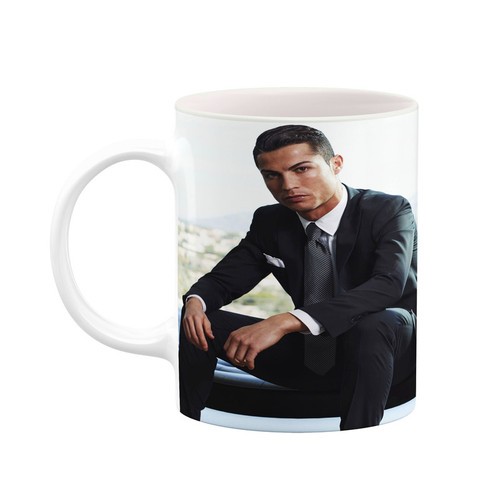 ماگ ( جعبه کادویی رایگان) چیتوکالا طرح Ronaldo رونالدو مدل mgh43215