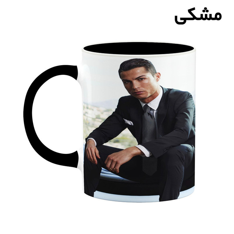 ماگ ( جعبه کادویی رایگان) چیتوکالا طرح Ronaldo رونالدو مدل mgh43215