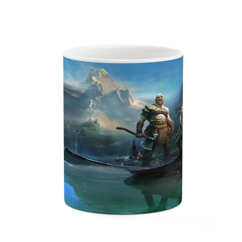 ماگ ( جعبه کادویی رایگان) چیتوکالا طرح گاد آف وار God Of War مدل mgh41029
