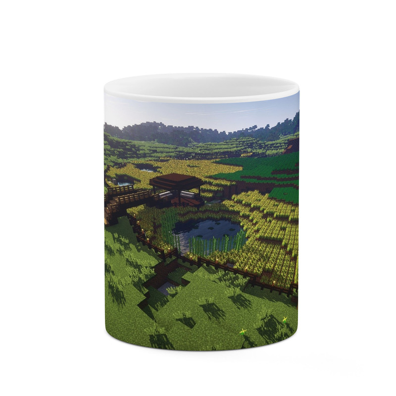 ماگ ( جعبه کادویی رایگان)  چیتوکالا طرح ماینکرافت minecraft مدل mgh41048