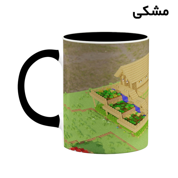 ماگ ( جعبه کادویی رایگان) چیتوکالا طرح ماینکرافت minecraft مدل mgh41067