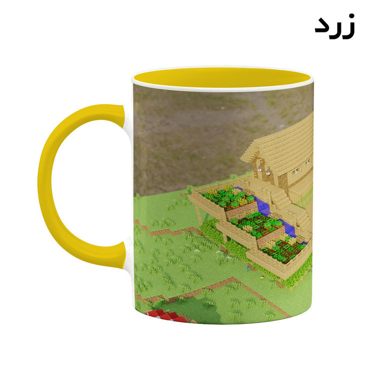 ماگ ( جعبه کادویی رایگان) چیتوکالا طرح ماینکرافت minecraft مدل mgh41067