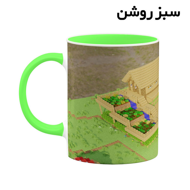 ماگ ( جعبه کادویی رایگان) چیتوکالا طرح ماینکرافت minecraft مدل mgh41067
