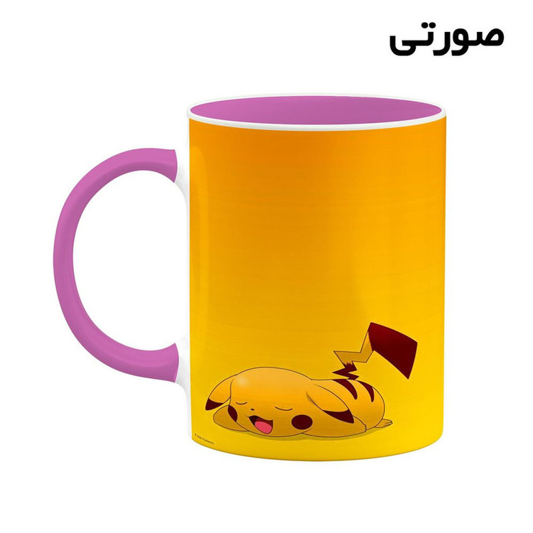 ماگ ( جعبه کادویی رایگان) چیتوکالا مدل بازی پوکمون Pokemon Yellow کد mgh29909