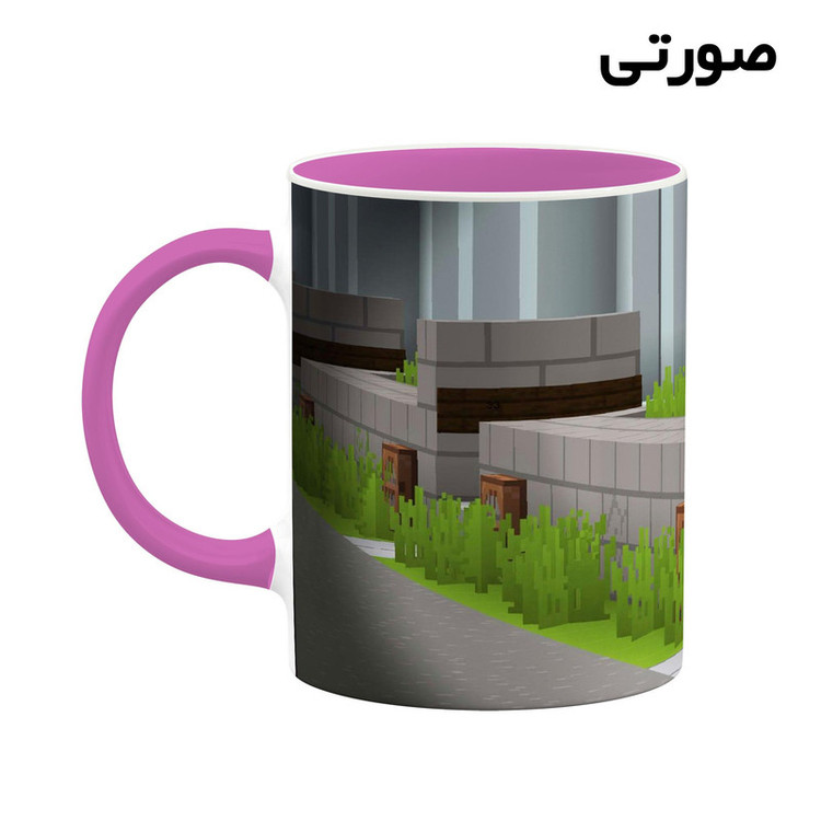 ماگ ( جعبه کادویی رایگان) چیتوکالا طرح ماینکرافت minecraft مدل mgh41293