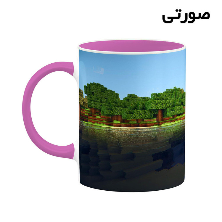 ماگ ( جعبه کادویی رایگان) چیتوکالا طرح ماینکرافت minecraft مدل mgh41355
