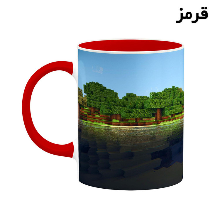 ماگ ( جعبه کادویی رایگان) چیتوکالا طرح ماینکرافت minecraft مدل mgh41355