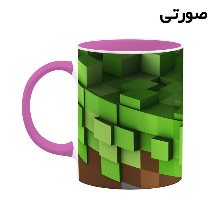 ماگ ( جعبه کادویی رایگان) چیتوکالا طرح ماینکرافت minecraft مدل mgh41358