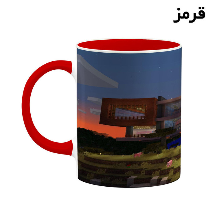 ماگ ( جعبه کادویی رایگان) چیتوکالا طرح ماینکرافت minecraft مدل mgh41509