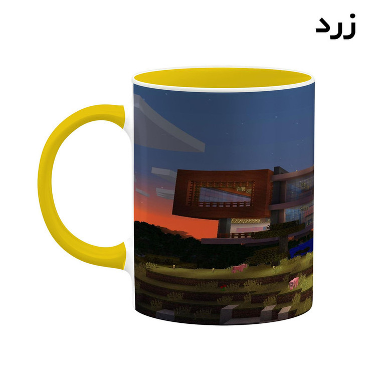 ماگ ( جعبه کادویی رایگان) چیتوکالا طرح ماینکرافت minecraft مدل mgh41509