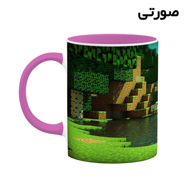 ماگ ( جعبه کادویی رایگان) چیتوکالا طرح ماینکرافت minecraft مدل mgh41532