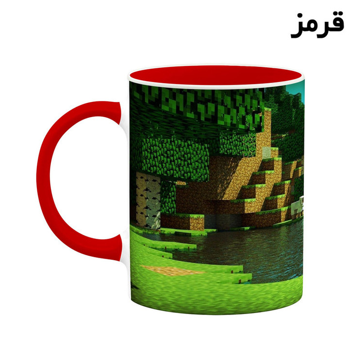ماگ ( جعبه کادویی رایگان) چیتوکالا طرح ماینکرافت minecraft مدل mgh41532