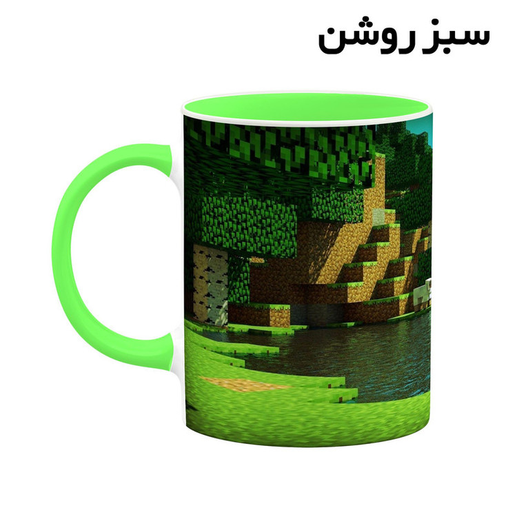 ماگ ( جعبه کادویی رایگان) چیتوکالا طرح ماینکرافت minecraft مدل mgh41532