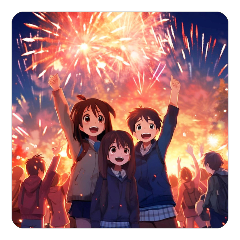 مگنت یخچالی چیتوکالا طرح انیمه anime مدل mp14981