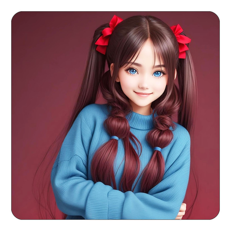 مگنت یخچالی چیتوکالا طرح انیمه anime مدل mp15648