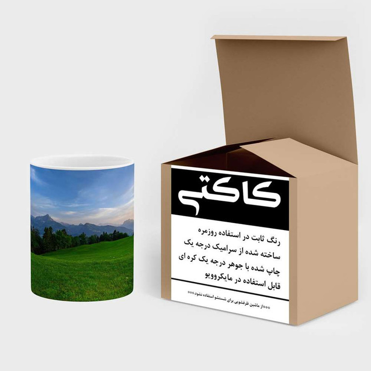 ماگ ( جعبه کادویی رایگان) چیتوکالا مدل منظره کد mgh13225