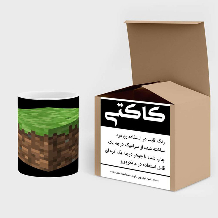 ماگ ( جعبه کادویی رایگان) چیتوکالا مدل ماینکرافت کد mgh13042
