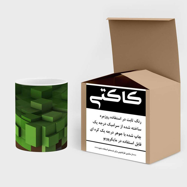 ماگ ( جعبه کادویی رایگان) چیتوکالا مدل ماینکرافت کد mgh13057